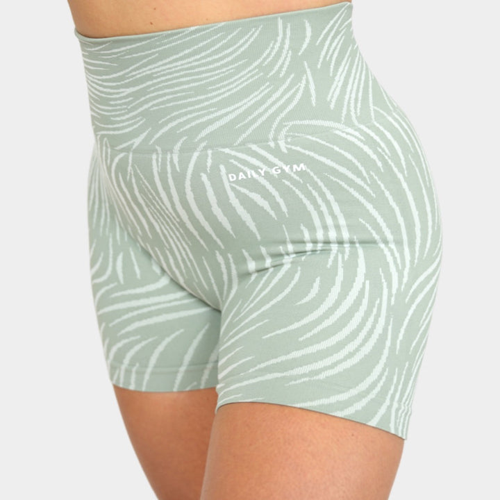 Zebra Green Short