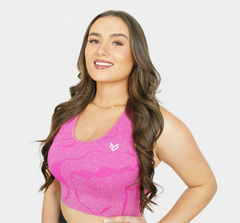 Seamless Pink Sport BH