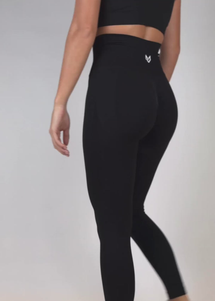 Everyday Highwaist Black Sportlegging