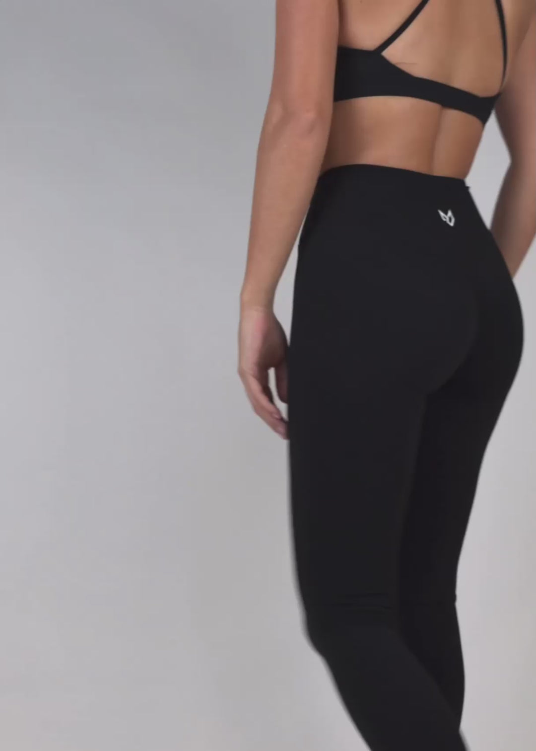 Dark Black Sportlegging