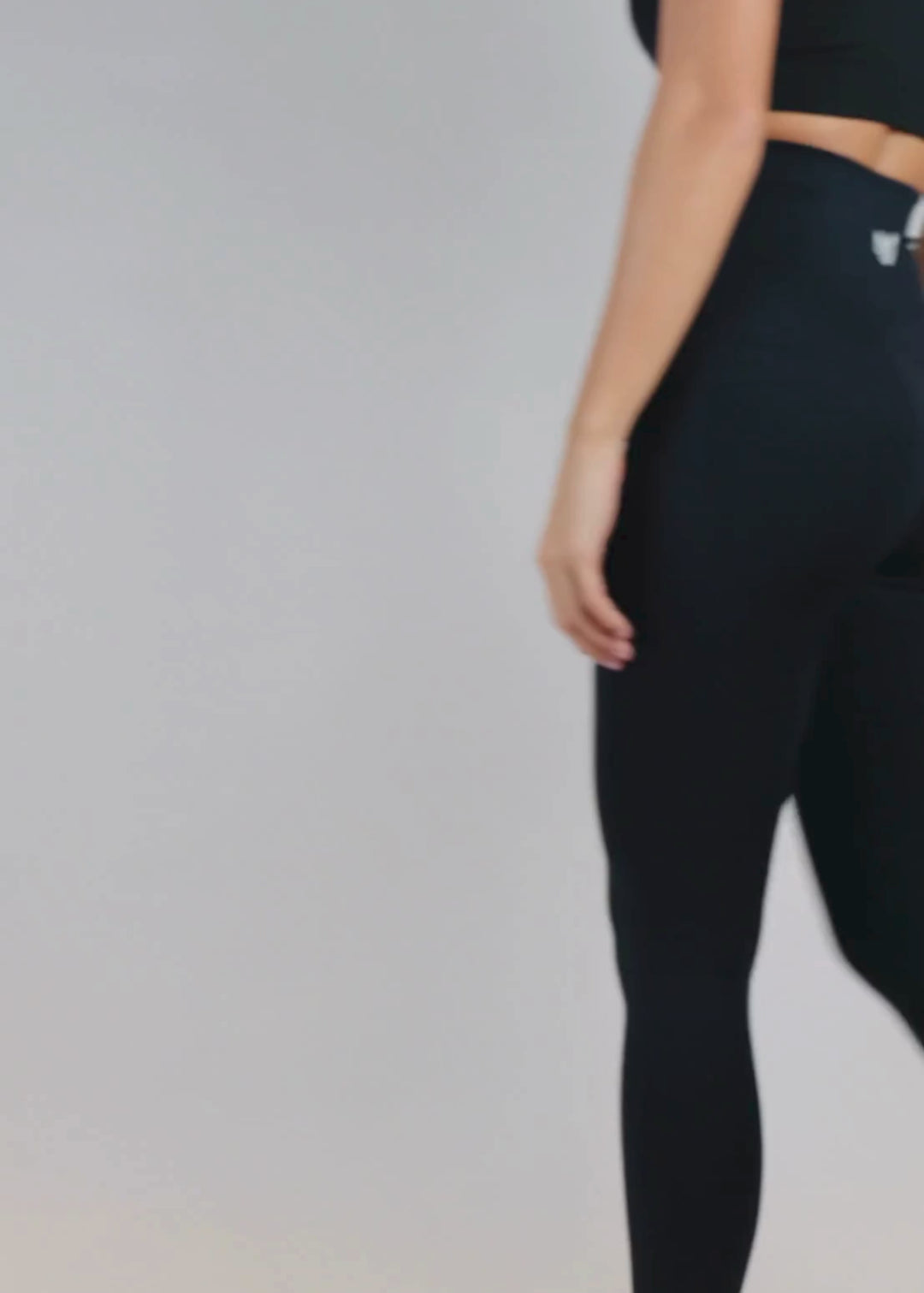 Black Scrunch Sportlegging